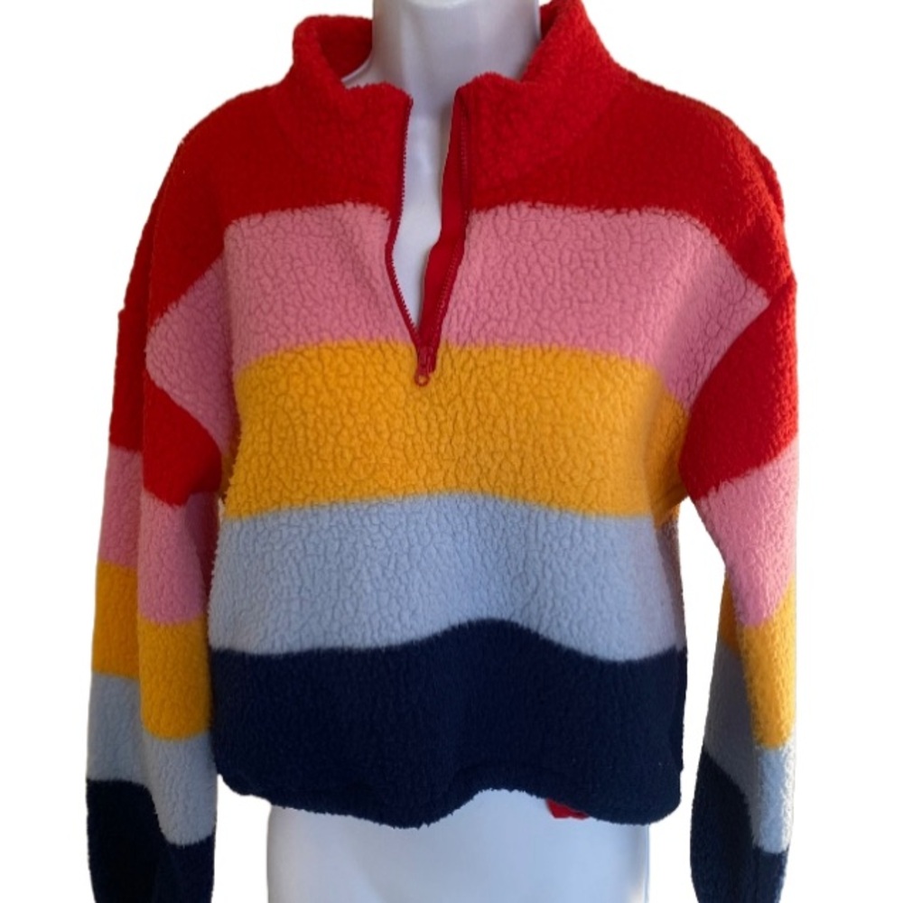 🔥4/$20 Color block Teddy Jacket